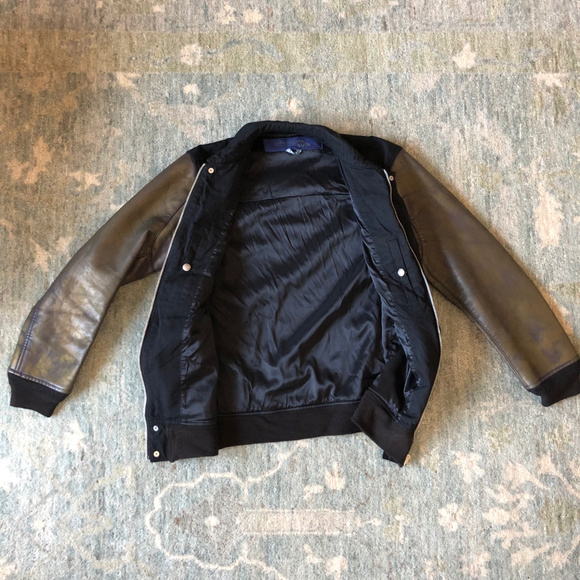 Junya Watanabe Man Leather Jacket Sz Small - Picture 6 of 8